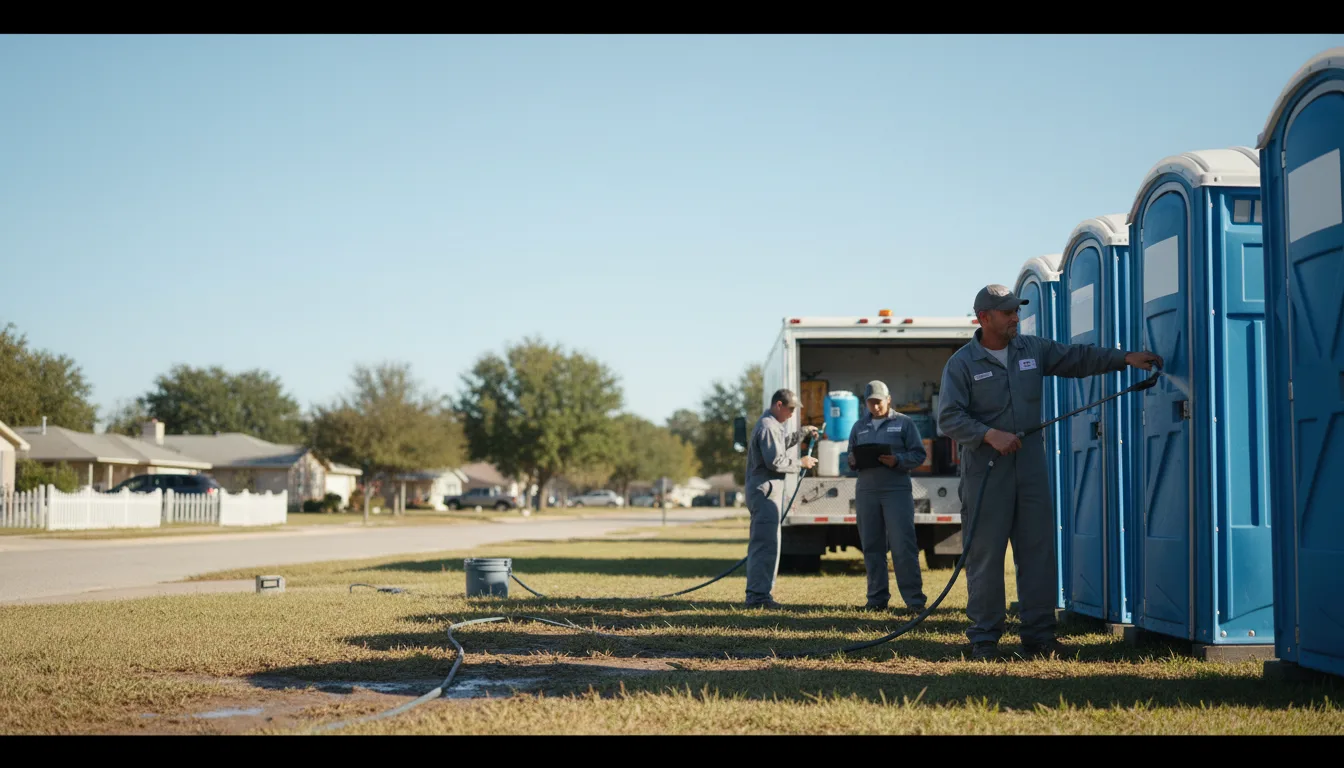 Long-Term Portable Toilet Rental in Deshler, NE near me